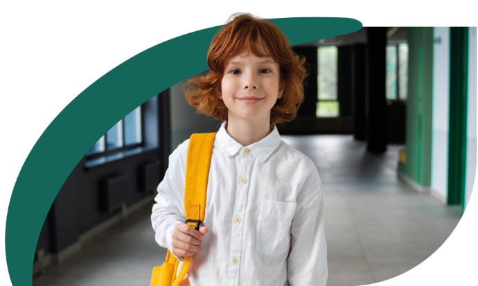 Personne représentant un écolier étant couvert par l'assurance scolaire et extrascolaire de la Mutuelle de France Unie.