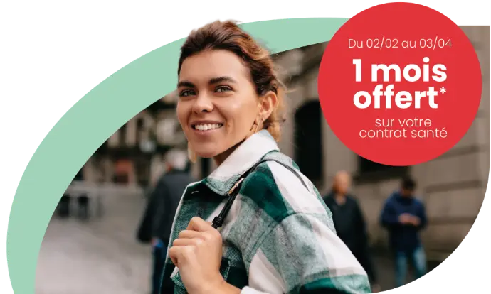1 mois offert pour toute nouvelle adhésion à un contrat santé Gamma (Optimale) pour les frontaliers, du 2 février au 3 avril 2026. Cliquez pour souscrire en ligne !